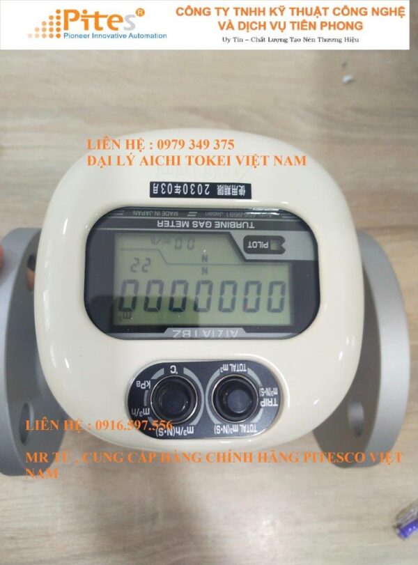 Đồng hồ đo lưu lượng khí ga TBZ60