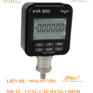 Đồng hồ đo áp suất kỹ thuật số chính xác IKA 300